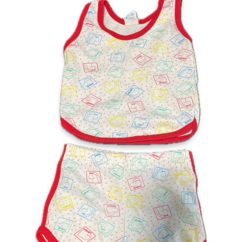 Colorful Kids Pajamas Set